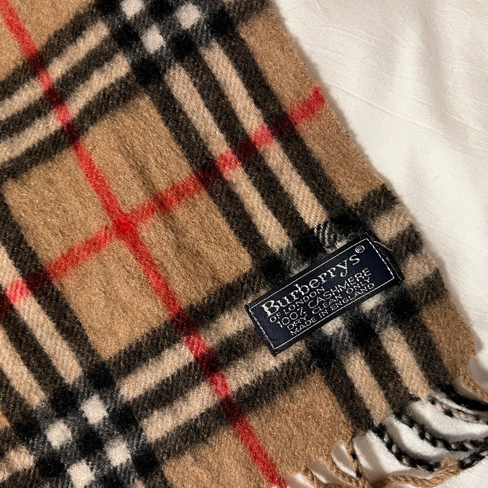 Vintage Burberry Scarf